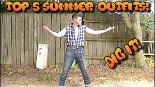 Madmans top 5 summer greaser outfits [upl. by Zetram441]