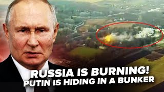 🔥Russian regions are ON FIRE ATACMS bombard military facilities Putin prepares NUCLEAR weapons [upl. by Ailecnarf]