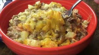 Ground Beef Casserole with Only Five Ingredients [upl. by Anitsuga391]