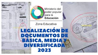 LEGALIZACIÓN DE DOCUMENTOS DE BACHILLER 2023 legalizacion 2023 [upl. by Teloiv]