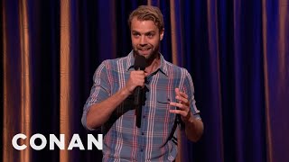 Brooks Wheelan StandUp 090214  CONAN on TBS [upl. by Enneyehc298]