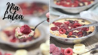 Baked Oats I Haferflockenkuchen I glutenfrei I kalt oder warm genießen [upl. by Natividad328]