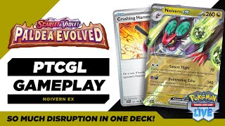 Lock Basics Special Energies AND Stadiums with Noivern ex PTCGL [upl. by Lacombe]