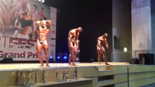 100kg Top 3 pose down on the WBPF Grand Prix [upl. by Hearsh732]