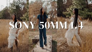 Sony 50MM 14  Portrait Shoot [upl. by Geri]