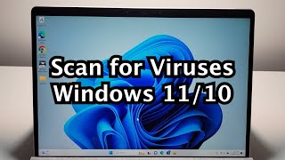 How to Scan for Viruses on Windows 11 or 10 PC [upl. by Siurtemed]