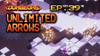 Unlimited Arrows Minecraft Dungeons ep39  GameWithSki [upl. by Hareema208]