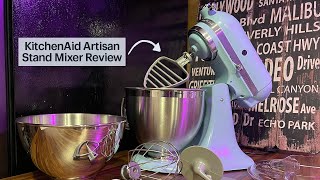 KitchenAid Artisan Stand Mixer Review 2022 [upl. by Tilden]