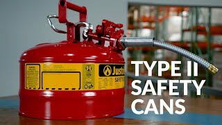 Type II Safety Cans  Why They Are The Best [upl. by Eeclehc]