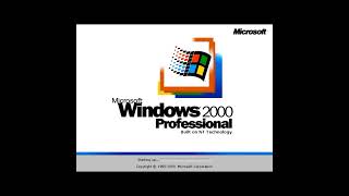 Windows 2000 Startup Sound and Shutdown Sound [upl. by Dnamron250]