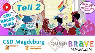 CSD Magdeburg 2024  Stadtfest amp Umzug  Teil 2 [upl. by Fisoi]