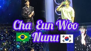 Show do Cha Eun Woo Nunu no Brasil [upl. by Homans]