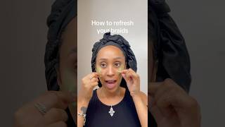 How to refresh your braids dryshampoo knotlessbraids boxbraids soldejaneiro healthyscalp [upl. by Sosna]