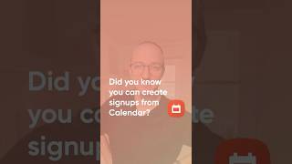 Create Registration signups from Calendar [upl. by Darej]