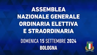 🔷 Assemblea nazionale generale ordinaria elettiva e straordinaria [upl. by Carboni]