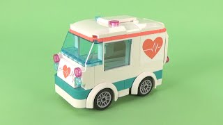 LEGO Friends Ambulance 41394 Building Instructions [upl. by Waldemar]