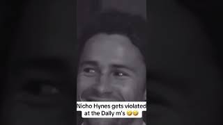 Nicho Hynes gets violated at the Daily M’s nrl [upl. by Lawry]