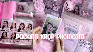 12 ✦﹒Packing Kpop Photocard ᶻz﹒ [upl. by Acinonrev]