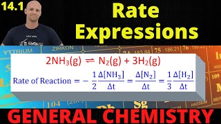 141 Rate Expressions and the Rate of Reaction  General Chemistry [upl. by Anselmi]