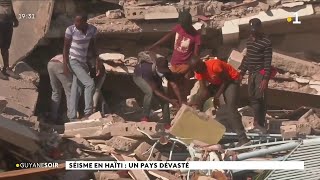 Séisme en Haiti  un pays dévasté [upl. by Orrocos]