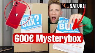 600€ Saturn MYSTERY BOXEN auspacken ACHTUNG IPHONE [upl. by Attenreb]