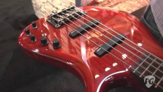 NAMM 11  Ibanez Basses SR1200 amp SR1400 Series amp Grooveline Series Models [upl. by Oileduab]