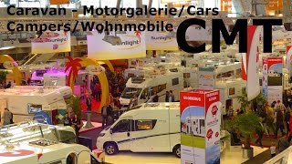 CMT Stuttgart 2015 CaravanWohnmobileMotorgalerieCaravansCampersCars HALLE1 UrlaubsMessefair [upl. by Randall]