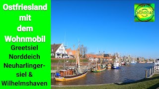 Wohnmobil Tour in Ostfriesland mit Stellplatzvorstellungen [upl. by Zephan]