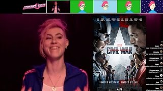 LIVE Captain America Civil War SpoilerFree Review  via Smiletime Live [upl. by Iur175]