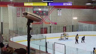 Oshawa Ringette Tournament  U16A  Ottawa Ice vs Guelph Predators  20241026 [upl. by Kelam826]