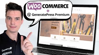 Kurs WordPress WooCommerce  stwórz wydajny sklep internetowy Szablon GeneratePress Premium gratis [upl. by Ellehsad]