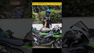 Ninja ZX6R Mileage Test 1 Litre Petrol 😱👉Craditjsfilmsindia👈ninjazx6rmileagetest ninja001vlogs [upl. by Hildie]