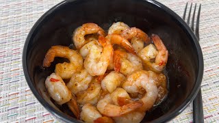 Wie man Shrimps in 5 Minuten köstlich macht Knoblauch Garnelen Rezept [upl. by Leiba543]