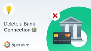 How to Delete a Bank Connection in SPENDEE App [upl. by Nide]