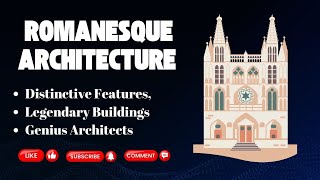 Discover the Magnificent Romanesque Architecture romanesquearchitecture architecturalhistory art [upl. by Elletse]