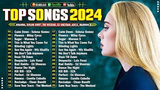 Top Songs Of 2024  Billboard Hot 50 This Week🎨Adele Justin Bieber Selena Gomez Ed Sheeran [upl. by Chavez]