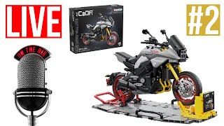 CaDA Suzuki™ Katana Motorcycle LIVE build  2  Set C59021W [upl. by Etteroma374]