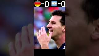 Germany VS Argentina 2014 Fifa World Cup Final Highlights youtube shorts football [upl. by Lodi3]