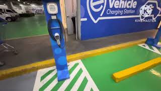 Parking amp EVehicle Charging Station  SM Aura BGC Taguig City [upl. by Elberta]