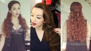 Lilly Ghalichi Bellami Hair Extensions and Tutorial [upl. by Zorina]