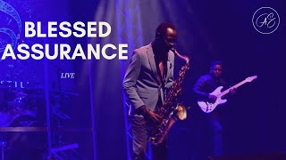 Blessed Assurance  Gospel Worship Instrumental  Live By Ayo Solanke Official Video [upl. by Nwahsav]