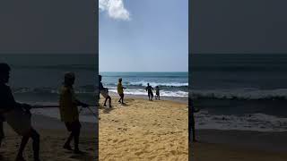 Fishing Sri Lanka  Wadduwa Beach  SL හාල්මැස්සො  SL Sprats  Chootu  චූටු [upl. by Leterg]