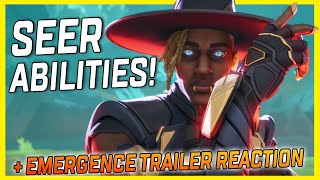 Seer Abilities Revealed At EA Play Plus Watching Apex Legends Emergence Launch Trailer [upl. by Aennyl]