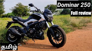 New Bajaj Dominar 250 2023full reviewspecsfeaturesonroad pricemileage in tamil [upl. by Eirrehs]