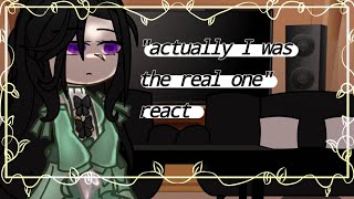 quotactually I was the real onequot react [upl. by Edwina]