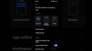 How to show network speed on status bar Xiaomi HyperOShyperos pocox6 xiaomi poco techlover [upl. by Ahsini]