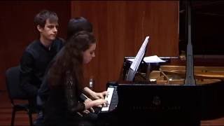 F Liszt  Hungarian rhapsody no 2  piano 4 hands [upl. by Adnic280]