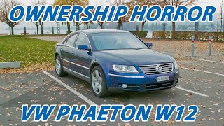 How Expensive was it to own a VW Phaeton W12 for 4 Years Total Cost of Ownership TCO [upl. by Sosna]