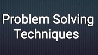 Problem Solving TechnHow To Tutorial Guide Training Course Lesson Tips Best Practices Step By Step [upl. by Eiramit]