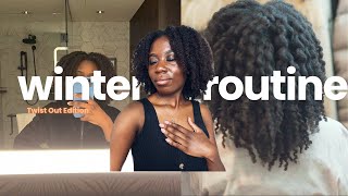 How to Refresh and Moisturize Your Twist Out in Winter [upl. by Jessalin]